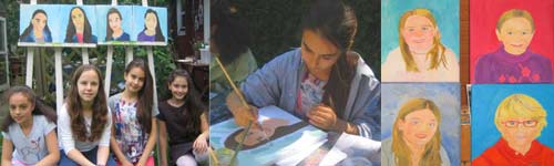 Kindergeburtstag Atelier im Knauer-Garten