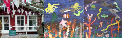 Kindergeburtstag Atelier im Knauer-Garten