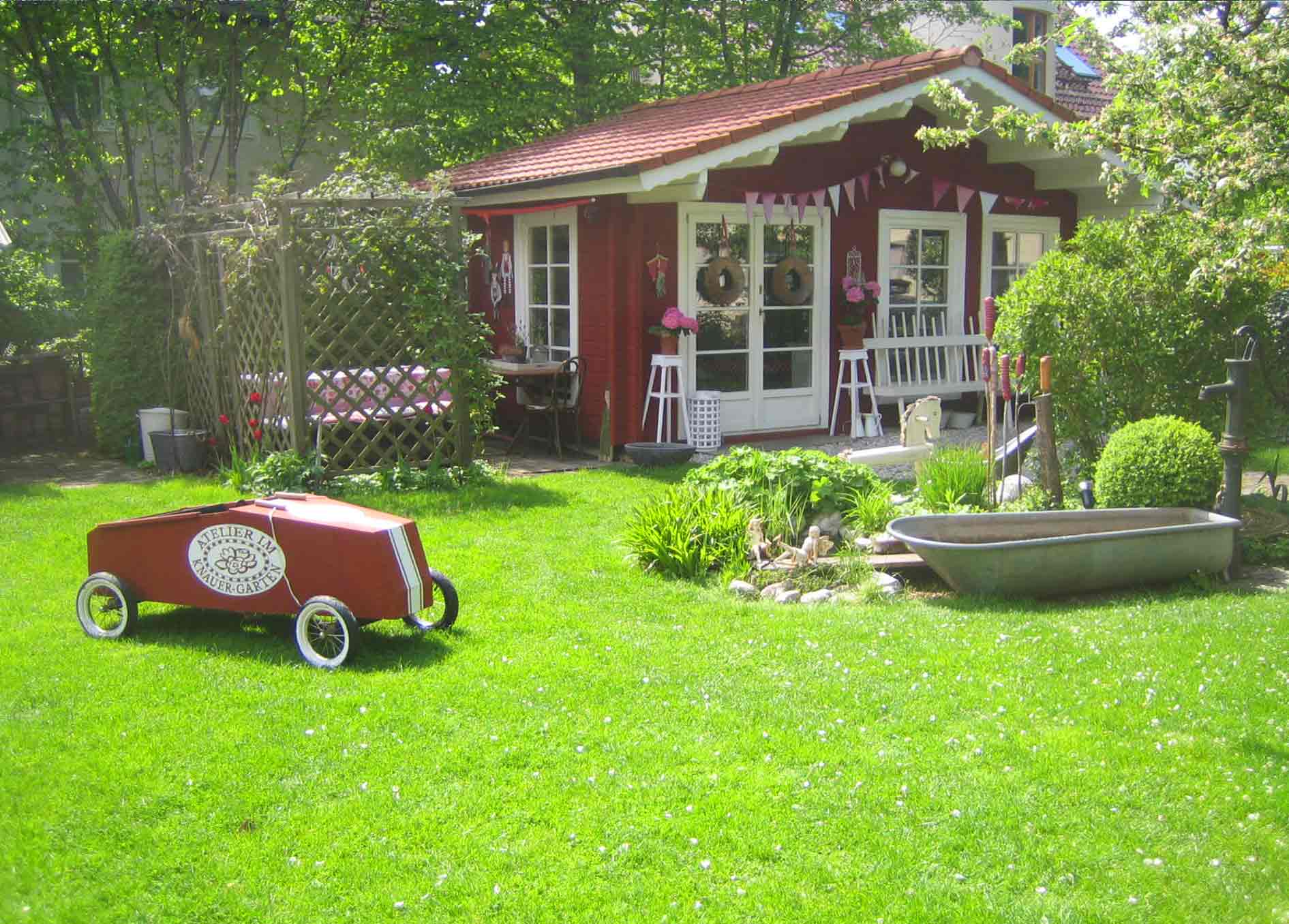 Malkurse Atelier im Knauer-Garten